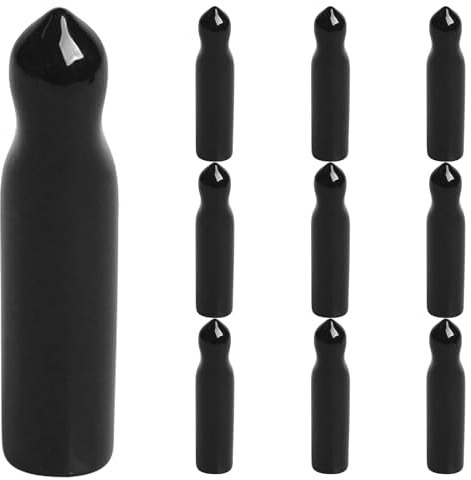Yardwe Gummi Ausgießerdeckel 10 Stück Staubschutzkappen für Weinflaschen Spirituosen und Ölflaschen in Gastronomie