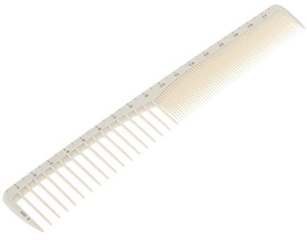SM SunniMix technisch Präzisionskamm Haarschneidekamm Schneidekamm mit Gradeinteilung, Antistatisch & Hitzebeständig, C
