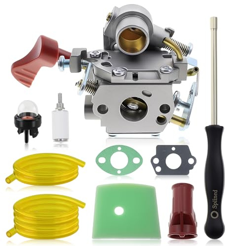 MOTOALL Carburetor Boot Air Filter Carb Adjustment Tool for Poulan Pro PP338PT PP133 PP333 Gas Line 33cc Trimmer 545189502 545008042