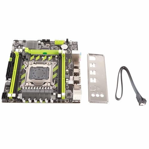 A 2011-Computer-Mainboard, Desktop-PC-Motherboard-Unterstützung DDR3 REG ECC-Speicher, RTL8111H-100M Netzwerkkarte, Vollplatinen-Halbleiterkondensatordesign, SATA3.0-Unterstützung für Grafikkarte