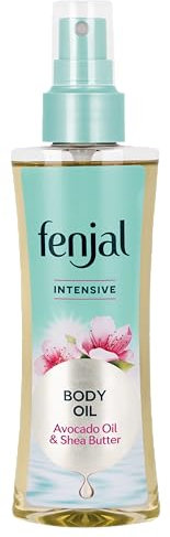 Fenjal Intensive Body Oil, Radiant Glow, Healthy Looking Skin, Bergamot & Vanilla, 145 ml
