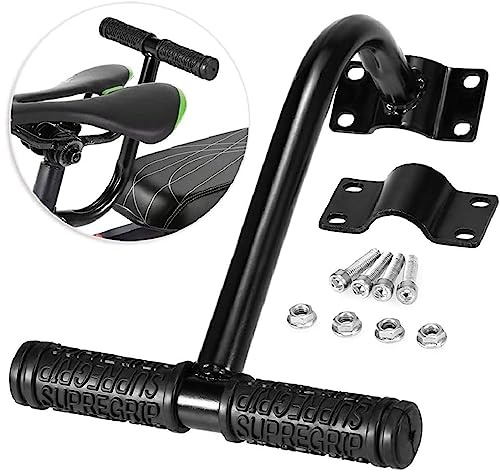 CEASELESLY Guidon Velo,Accoudoir arrière de vélo,Poignée Universelle pour siège arrière de vélo,Siège arrière Accessoires de vélo,Facile à Installer Vélo Chaise Accoudoirs