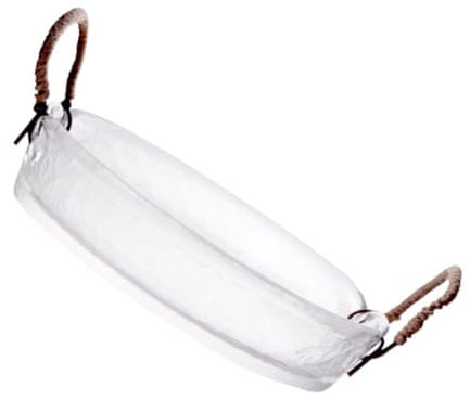 MAGICLULU Ciotola con Manici Binaurali per Insalate e Snack Design Elegante e Pratico Perfetta per Servire Dessert e Cibi Vari Resistente e Stabile