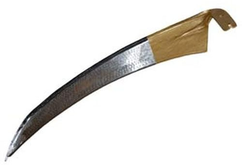 1PEZZO FALCE TIPO STRETTO SENZA BARBA - cm.55