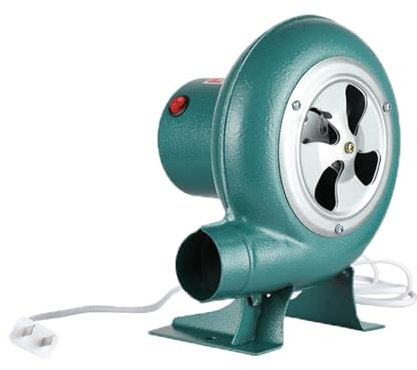 GBPLDMAQ Soffiatore Guscio in Ferro Spesso, Soffiatore Elettrico ad Alta Velocità Resistenza Alle Alte Temperature, Soffiatore Barbecue 220V(235x220x155mm/9x9x6in)