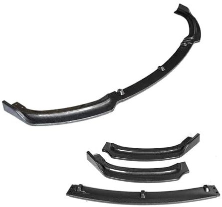 Frontspoiler Lippe Für B&MW 3er F30 F35 Standard 2012–2019 Frontstoßstangenlippe Kinnspoiler Kohlefaser-Look Frontdiffusor
