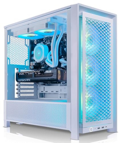ADMI Gaming PC: AMD Ryzen 7 7800X3D • NVIDIA RTX 5070 Ti • 32GB DDR5 • 1TB NVME SSD • 750W PSU • Corsair 4000D Frame RS Case (White) • Wifi • Windows 11