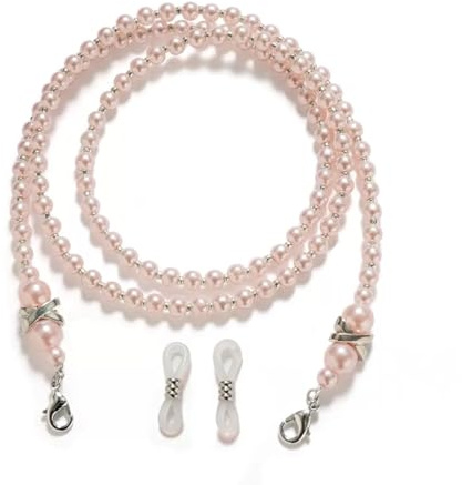 Eyglajdd 1 Stück Brillenkette Damen Acryl-Perlen
