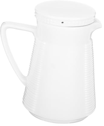ROMISBABA Jarra De Cerámica Elegante Para Agua Fría y Jugos Resistente y Portátil Para Uso Doméstico y Almacenamiento De Bebidas
