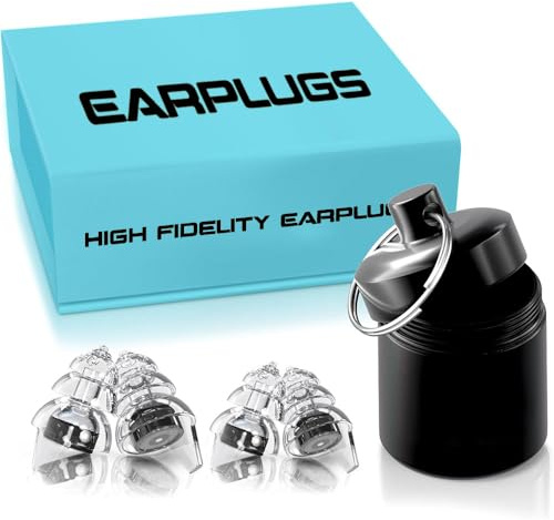 Zound Professional Grade Earplugs(Black+ Replacement (Liquid Silicone))