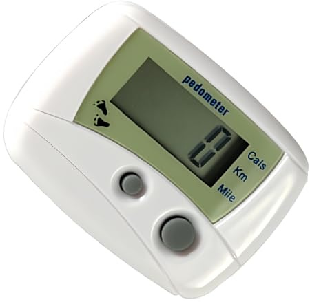 Mihauuke Podómetro para Caminar - Contador De Actividad Electrónico con LCD Digital - Monitor De Ejercicio Y Deporte para Fitness,Exterior Viaje Interior