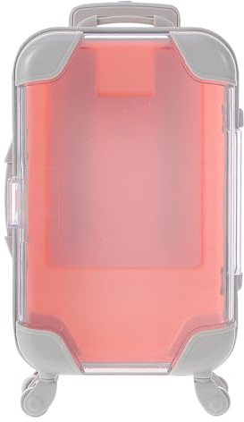 Homoyoyo Caja de Almacenamiento para Pestañas Postizas Rosa de Plástico Diseño Creativo y Ligero, Fácil de Guardar y Proteger Durante Viajes