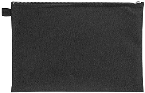 VELOFLEX Bank und Transporttasche, schwarz (4er Pack / A4)