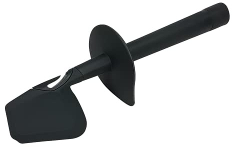 LICHTBLAU Spatel 2857 Sicherheitskragen Thermomix TM31 TM5 | Teigschaber aus lebensmittelechtem Kunststoff für Vorwerk TM31 & TM5