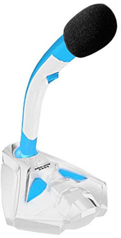 Petyoung Microfono a Condensatore USB con Luce a LED per Computer Desktop Portatile Microfono Cablato per Voiceover Intervista Vocale Registrazione Gioco