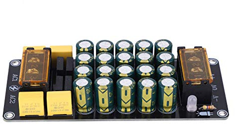Fafeicy Gleichrichter-Verstärker-Modul 1200W 100V 12A mit doppelter Leistung, 4 Arbeitsmodi, große Anschlüsse, Hochleistungs-Filter-Verstärker für stabile Stromversorgung, 119 x 51 x 19 mm