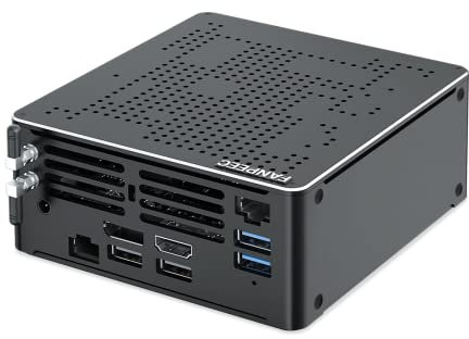 FANPEEC Windows 11 Pro Mini PC Core i9-10880H 64GB RAM 1TB SSD, Mini Computer PC 4K Graphics 630, Mini Desktop Computer mit HD+DP, Gigabit Ethernet, Dual Band WiFi BT4.2, HTPC, Mini Desktop PC