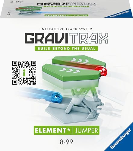 Ravensburger Gravitrax Jumper | Kulkretsar Med 6 Stycken | Barn Pussel Med Kulor | Spel För 8-åriga Barn | Bordsspel Kompatibel med Alla Gravitrax