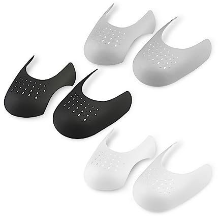 Relota 3 Paia Scudi per Scarpe Shield, Anti Rughe Protezione per sneaker, accessori per scarpe per non piegare, Sneaker Protezione Piega Rientranza Evitare Scarpeper Uomini e Donne, (40-46)