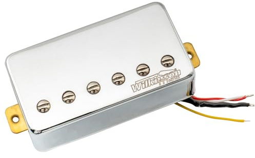 Wilkinson M Series WOCHB Keramik Humbucker Steg Tonabnehmer Chrom | für LP Style E-Gitarre