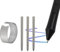 3 Pezzi Titanio Punte di Ricambio per One By Wacom/Bamboo/Intuos/Intuos 5&4&3/Intuos Pro(PTH-451/651/851)/Cintip/Cintip Companion 1&2&Hybrid/Cintip 13H, per CTE-,MTE-,CTL-,CTH- Tavoletta Grafica