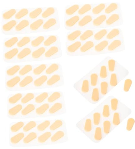 minkissy 3 Packungen Paar Selbstklebende Nasenpads Anti Brillen Nasenpads Sonnenbrillen Nasenpads Selbstklebende Schaumstoff Nasenpads Rutschfeste Nasenpads Anti Nasenpads Nasenpads
