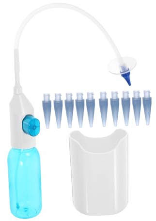 FRCOLOR Limpiador De Cerumen Con De Irrigación Manual Lavado De Oídos Con Kit Herramienta De Cuidado Auditivo