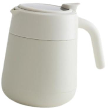 Gralara Brocca isolata in Acciaio Inossidabile, Macchina per Il caffè, salvaspazio, Facile da Pulire, erogatore di Acqua Calda da 800 ml, brocca Calda e