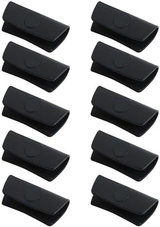 MLWSKKING - Mango para ollas de silicona, 10 unidades para las mangas, mango resistente, para estufas de hierro y cocina, sartén de metal