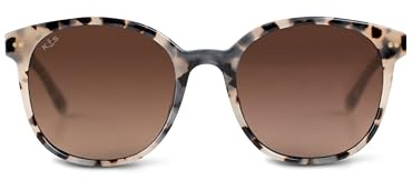 Kapten & Son Sonnenbrille Nairobi Sand Tortoise Brown | Sonnenbrille Damen & Herren Braun mit Sonnen- und UV-Schutz | Stylische, runde Gläserform | Unisex Sunglasses