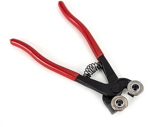 KONTONTY Pinza Tagliapiastrelle in Acciaio Inox Pinza Tagliapiastrelle Mosaico in Strumento Fai Da Te