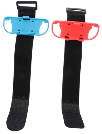 SHINEOFI 2pièces Bracelet Pour Manette De Jeux Dragonne Sangle Réglable Pour Manette Switch Sangle Élastique Compatible Avec De Jeux