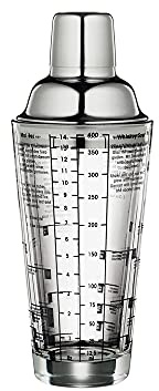 Cilio Cocktailshaker mit-KP0000200300/grau