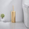 WC Cepillo para Inodoro Escobilla De Baño Y Soporte Escobilla De Baño Higiénico Y Limpio Lujosos Accesorios Baños Escobillero De WC Portaescobilla Oro