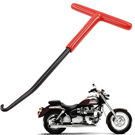 JKJF Auspuff federhaken Federzieher T-Griff Werkzeug für Motorrad Roller Quad Moped