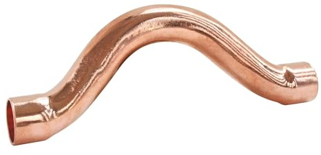 SOMATHERM FOR YOU, Chapeau de gendarme à souder double femelle pour tube Ø12 - Sachet de 2 pièces - Raccord cuivre pour plomberie, eau chaude et froide, installation facile