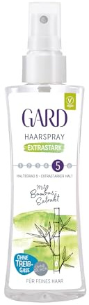 GARD Haarspray 145 ml, Extrastark, Pumpspray Flasche, silikonfrei