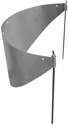 bellissa - COLLINA Hangpflanzschale biegsam aus Cortenstahl 96,5 x 34 cm - Flexible Hang-Rasenkante für Bepflanzung & Gießen ohne Erdausschwemmung inkl. Bodenanker - Ideal für Hänge & Böschungen