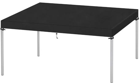 VANSHEIM Outdoor Table Top Covers Waterproof Table Cover Outdoor Furniture Cover 420D Oxford Fabric Garden Table Cover Windproof Patio Camping Table Cover Rectangle 190x90x15cm