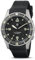 Elliot Brown Holton Professional Automatik (43 mm) schwarzes Zifferblatt/schwarzes Kautschukarmband 101-A11-R01