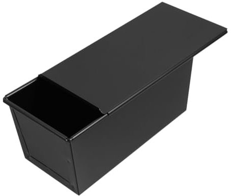 Cabilock Sliding Lid Toast Box for Bread Loaf Pans Loaf Pan Lid for Baking Bread Use in Kitchen Baking