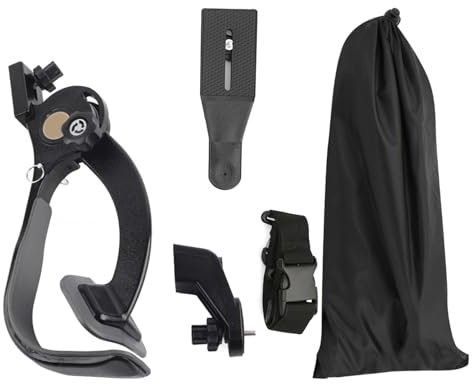 Nutriess Photography Shoulder Rig DSLR Camera Support Stabilizer SR 500 Black Shock Absorber Bracket Outdoor Use