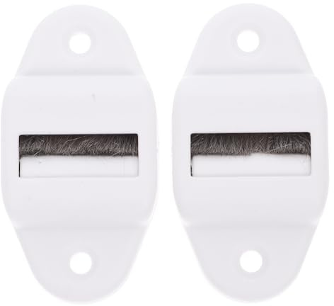 NUOBESTY 2pcs Sturdy Plastic Curtain Guide Wheel Mini Blind Shutter Roller Guide Blind Belt Replacement for Outdoor