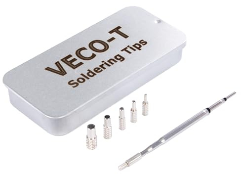 Heat Set Insert Tool,Soldering Iron Tips Come with Thread inserts M2 M2.5 M3 M4 M5,Compatibe with C210 Soldering iron,3D Printing Tools