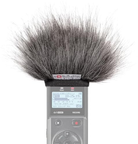 GUTMANN Protezione antivento per microfono Tascam DR-05XP Grey Made in Germany