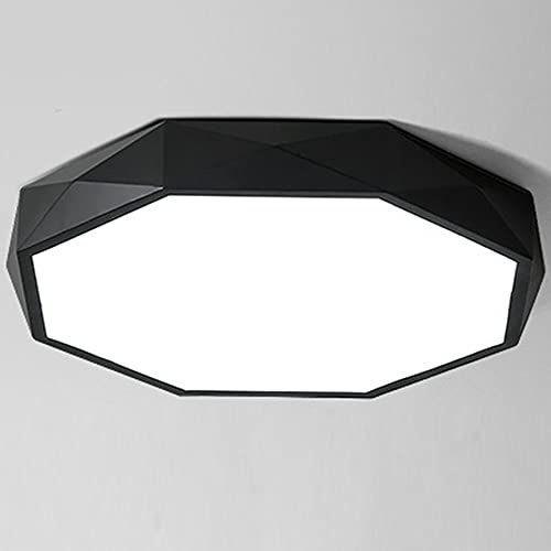 ZBZFGE Lumo LED Lampada a sfioramento Facile da installare Luce soffitto Dispositivo di Illuminazione per la Cucina del Ristorante CORRIDCHILDRO'S CARRIDCHILDER/NERO/50 cm