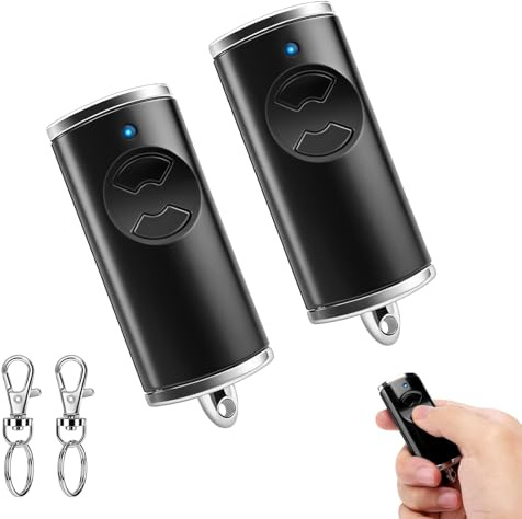 868,3 BSMHz Télécommande portatifs pour Hörmann HSE4 BS, Ouvre-porte de garage Compatible avec HSE-4-868-BS, HSE2-868-BS, HS4-868-BS, HS1-868-BS, HSS4-868-BS, HSP4-868-BS (2PCS)