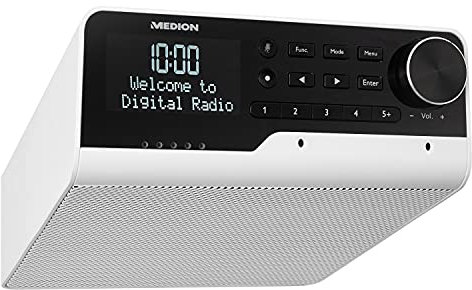 Medion Life P66120 WLAN Unterbauradio mit Alexa, Sprachsteuerung, Bluetooth, Party Mode-Funktion