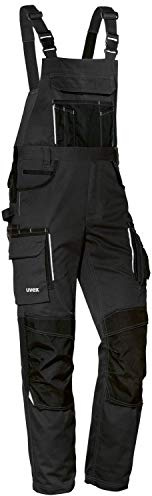 Uvex Pantalon Cargo Tune-up pour Le Travail - Salopette pour Homme - Noir - 58