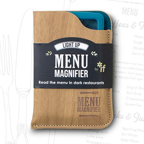 IF Light Up Menu Magnifier - Aqua